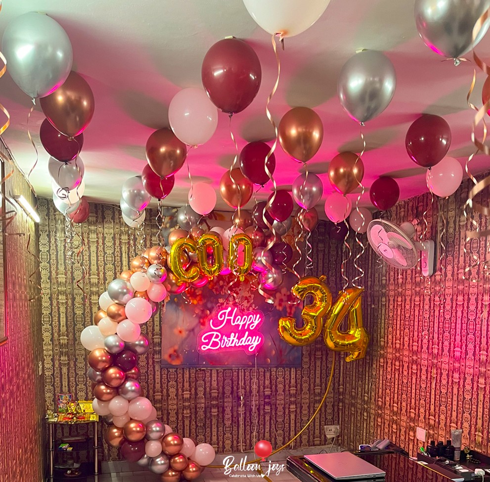 Balloon decoration price