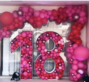 Birthday Balloon Decoration